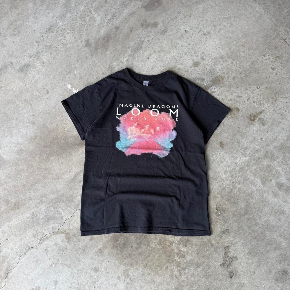 Imagine Dragons Loom World Tour Black T-shirt